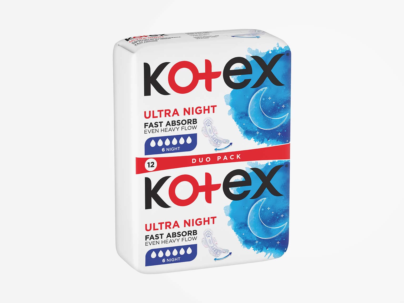 Dámské vložky na noc Kotex Ultra Night Duo